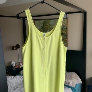 Ilana Kohn Yellow Sleeveless Dress